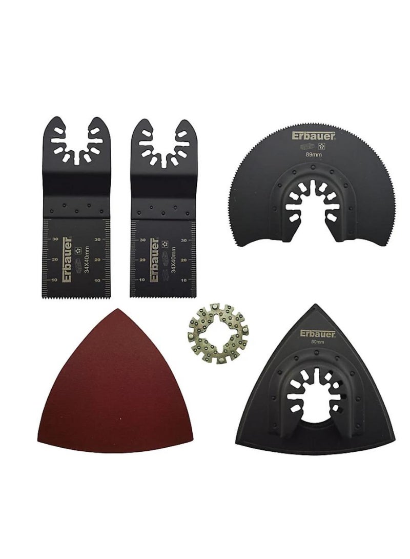 ACE Erbauer Multi-Tool Accessory Set 6Pcs 