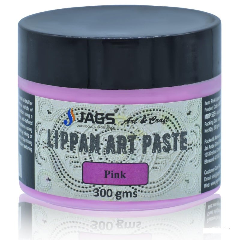 53ARTS Pink Lippan Art Paste For Lippan Art 300 GramsPack of 1