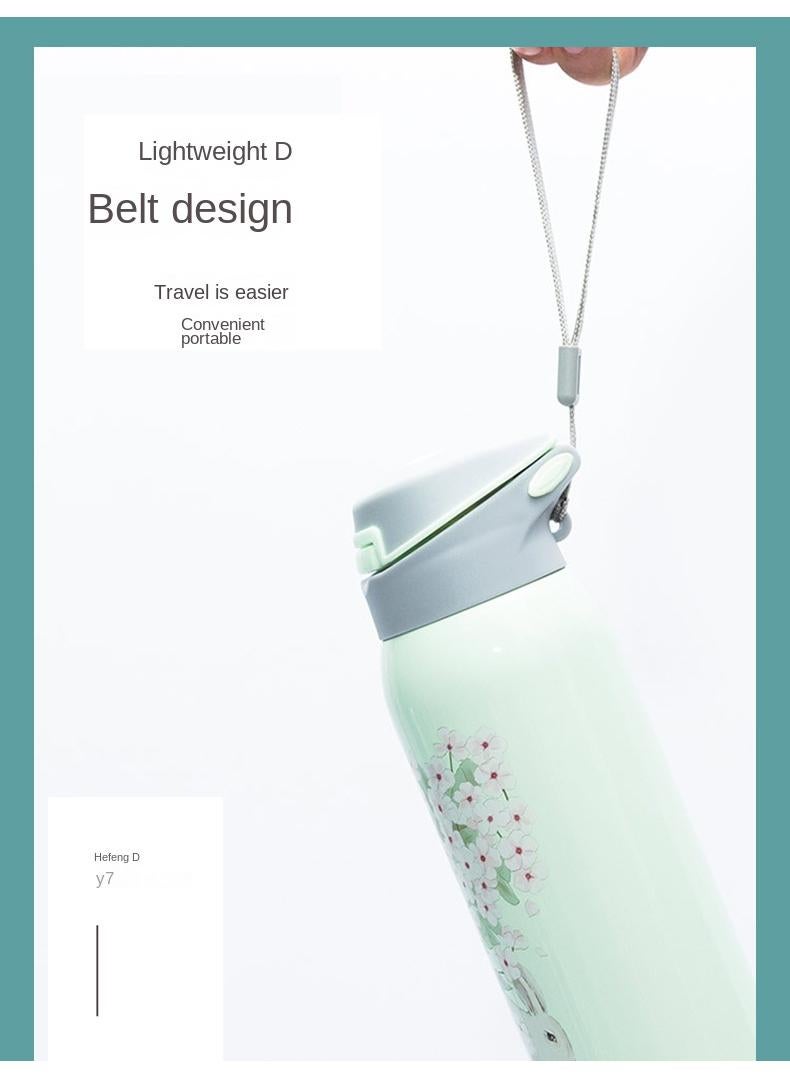 Bluejw Stainless Steel Water Bottle,500 ml,Leak Proof Office Bottle,Gym Bottle,Hot Cold Thermos,Hiking,Treking Bottle,Travel Bottle - Image 4