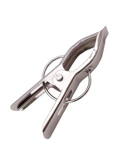 Kuber Industries Kuber Industries 24 Piece Steel Cloth Drying Clip, Silver  - Image 3