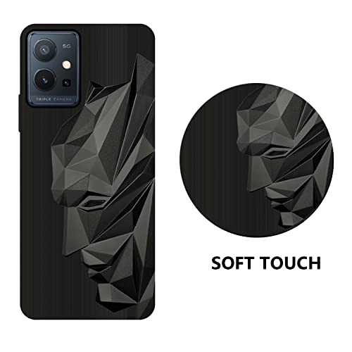 VIDO Exclusive Soft Back Case Cover for Vivo T1 5G / Vivo Y75 5G / Vivo iQOO Z6 5G (Shock Proof |360 Degree Complete Protection) - Image 3