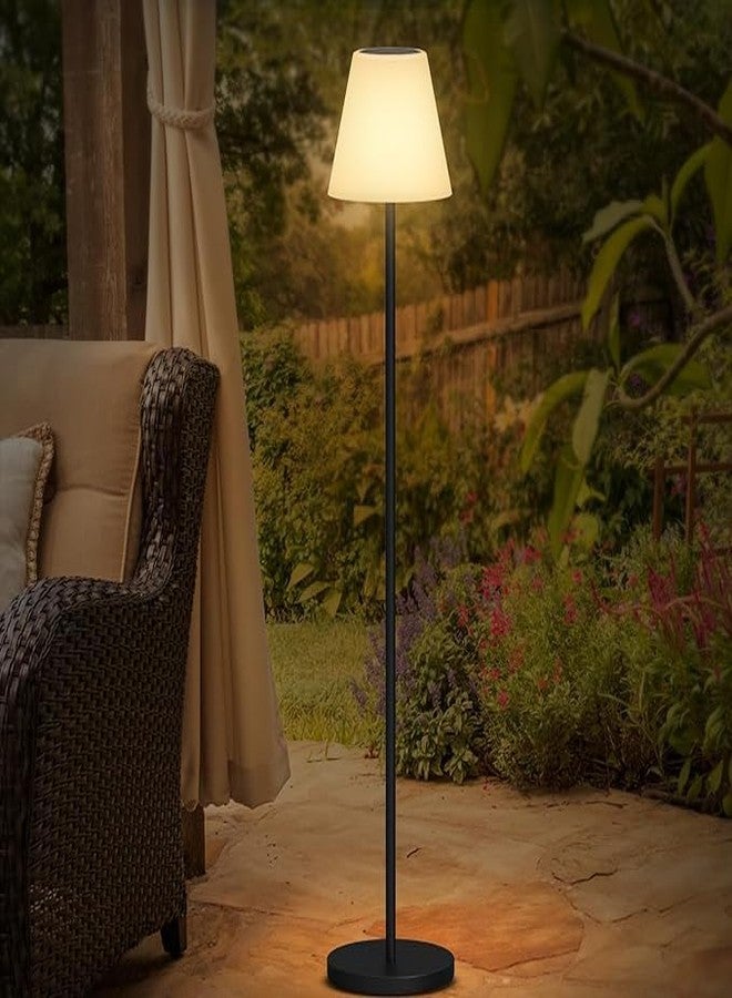 BLURISM Floor Lamp Outdoor & Indoor Outdoor Floor Lamp with Light Sensor Dimmable Outdoor Lamp Warm White RGB USB Rechargeable Waterproof Lamp for Patio Ideal Decor for Home Hotel Dining Table - Image 2