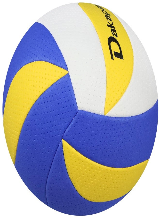 Dakapal Soft Volleyball Official Size 7 Volleyballs Ball Lightweight Volleyball for Youth Beginners Training Outdoor Indoor (0.26-0.29LBS with Pump - Image 3