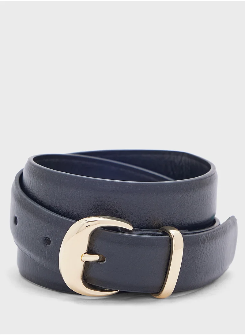 مانجو Buckle Leather Belt