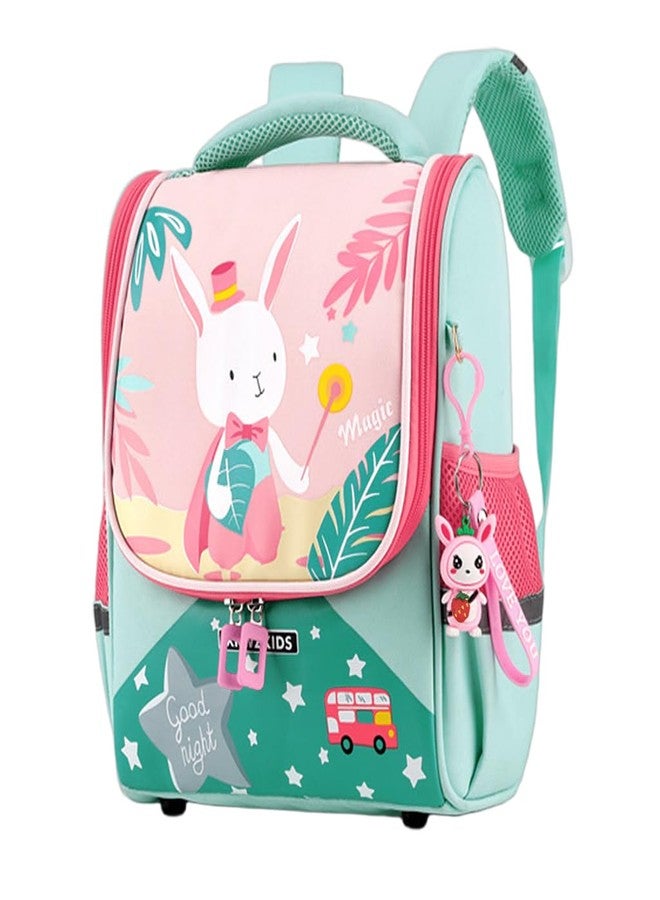 PALAY® School Bag for Girls 3-5 Years Old Small Size Rabbit Children's Backpack Cute Waterproof Kindergarten Bag for Kids - Image 1