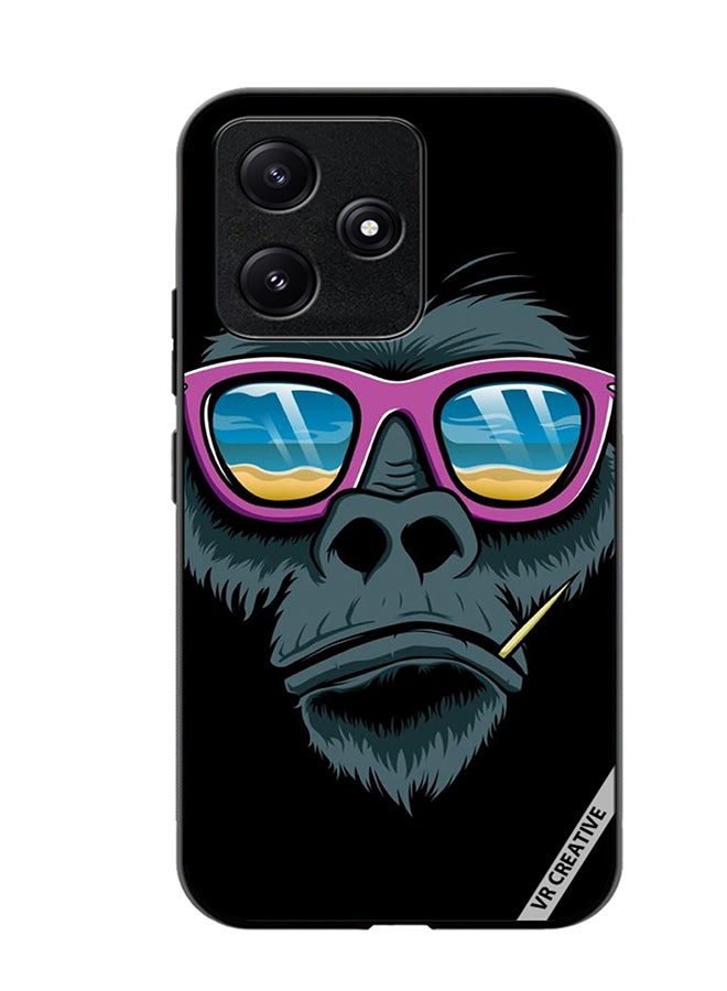 VR CREATIVE Protective Case Cover For Xiaomi Poco M6 Pro 5G Dope Gorilla Design Multicolour - Image 1