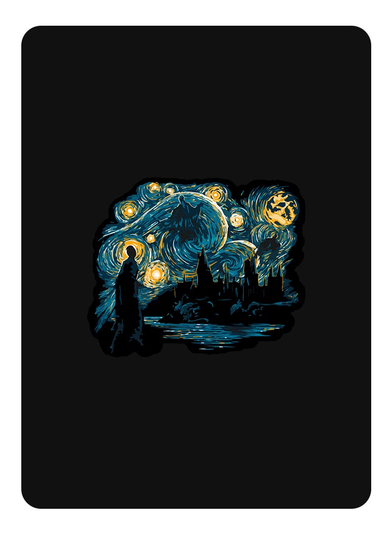 Theodor Protective Flip Case For Samsung Galaxy Tab A 10.5, T590 With Trifold Stand Auto Wake Sleep Shockproof Cover Starry nights - Image 1