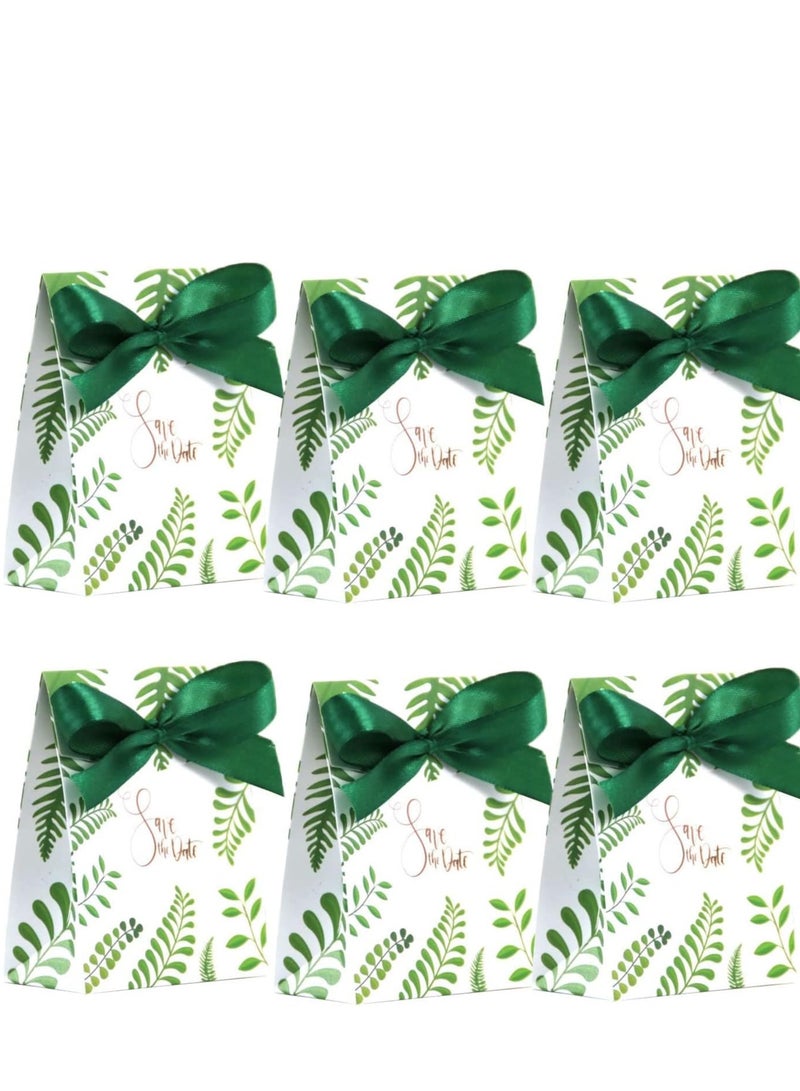SYOSI 50 PCS Paper Candy Boxes, Party Gift Bags, Sweet Wedding Favour Boxes, Creative Paper Treat Boxes, Mori Party Packs Party Decorations for Birthday Party, Baby Shower, Wedding  - Image 1