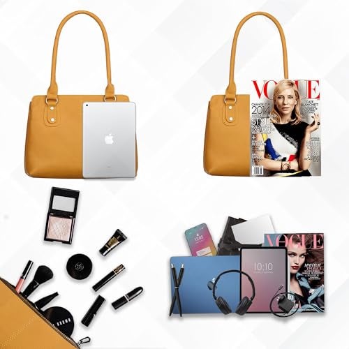Keywest Women's Penguin Satchel Tote Handbag for Women | Ladies purse | Stylish Shoulder Bag | Gift For Woman | Yellow - Image 4