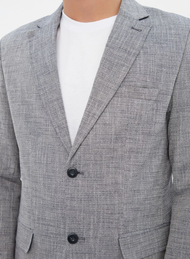 trendyol Textured Slim Fit Blazer