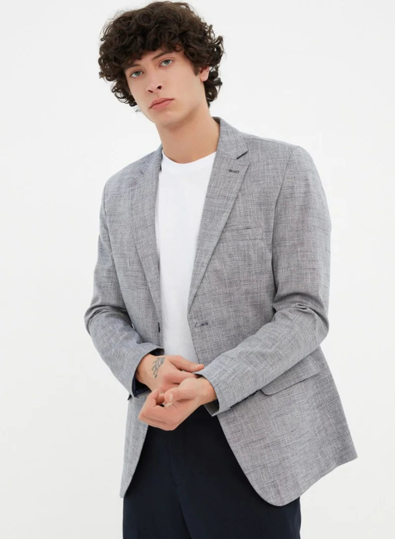 trendyol Textured Slim Fit Blazer