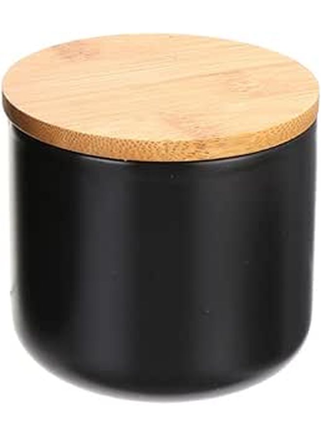 SUPVOX Ceramic Tea Canister Dark Porcelain Airtild Kitchen Food Storage Organizer - Image 1