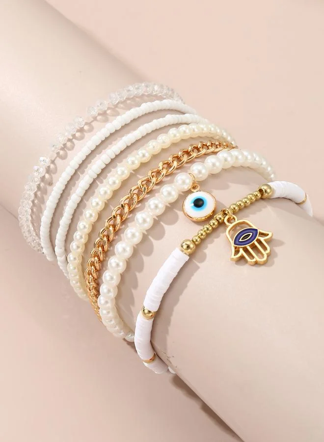 تايك تو Pack of 7 - Beaded Bracelet
