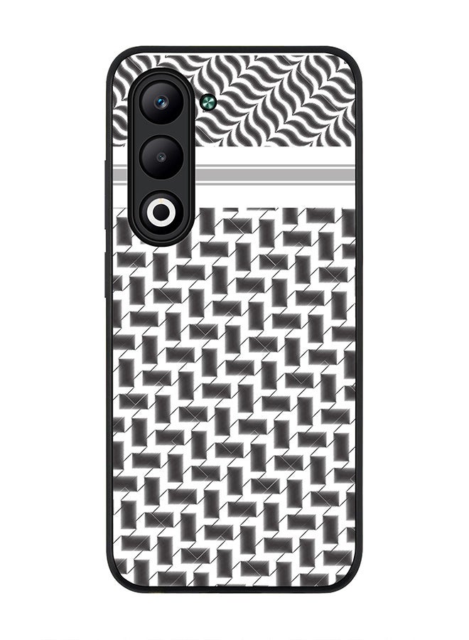 Stylizedd For Oppo A5 5G / A5 4G Case,Slim fit Camera Protection, Shockproof Thin Phone cover  - Shemag (Black)