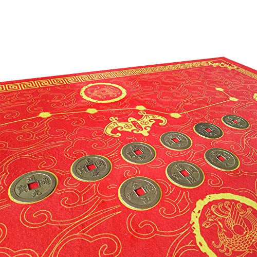 FengShuiGe Feng Shui Good Luck Door Mat/Outdoor/Front Door/Bathroom (Light red) - Image 4