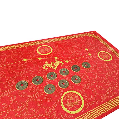 FengShuiGe Feng Shui Good Luck Door Mat/Outdoor/Front Door/Bathroom (Light red) - Image 3