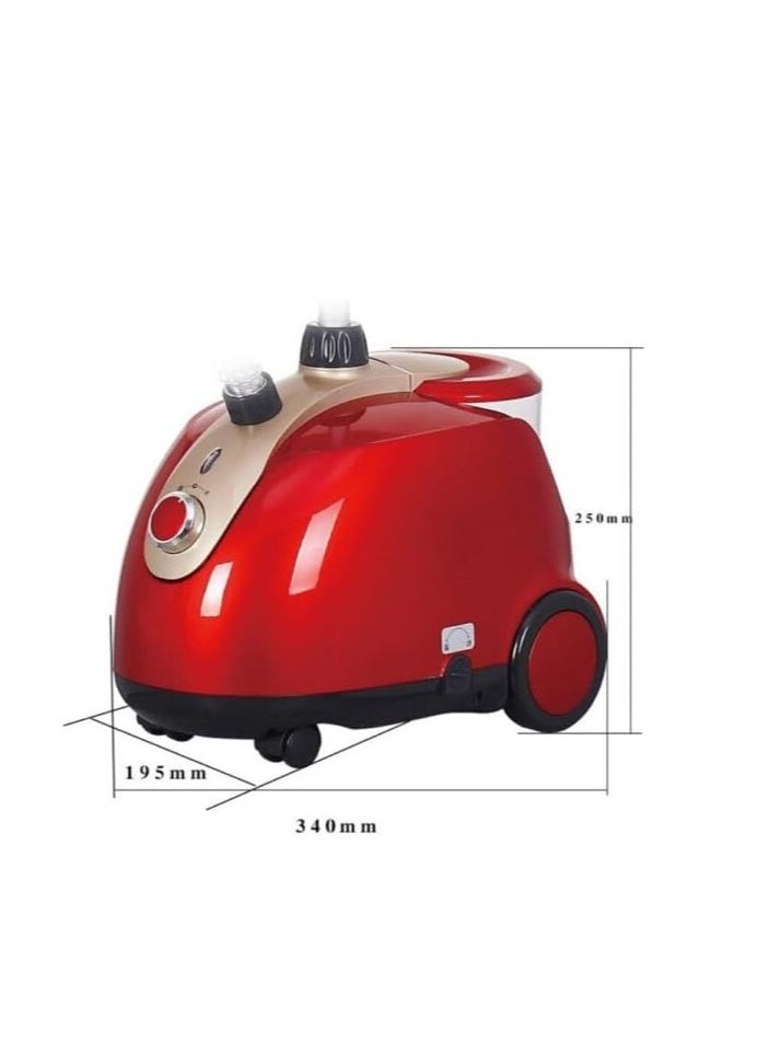 Spaceshoop - DSP Stand Steam Curtain Iron, 1800 Watt, Red, KD6015 - Image 1