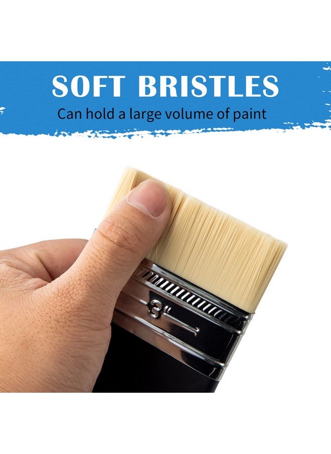 Falling In art Flat Paddle Paint Brush, Scale Brush For Oil And Acrylic Paints,2 Inch  - Image 4