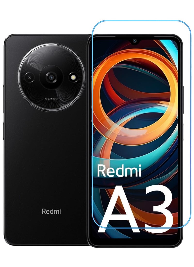 ACLIX Antistatic ESD Dustproof Premium Quality High Definition Clear Tempered Glass Screen Protector Designed For Xiaomi Redmi A3 - Image 1