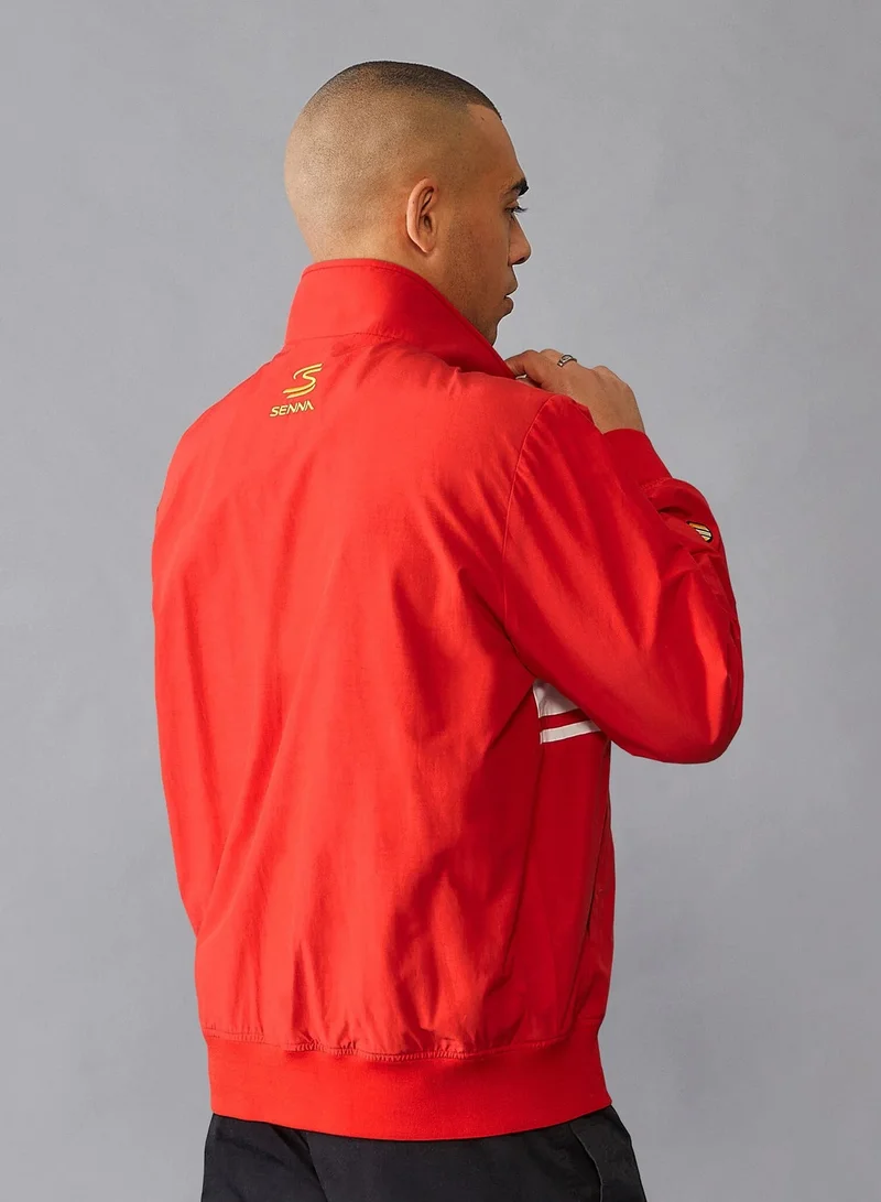 آيرتون سينا  AS FW MENS LEGACY PATCHWORK BOMBER