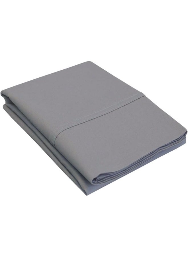 Superior Superior Luxor Treasures Percale 300 Thread Count 100% Cotton, Deep Pocket, 4-Piece King Bed Sheet Set, Solid, Grey  - Image 4