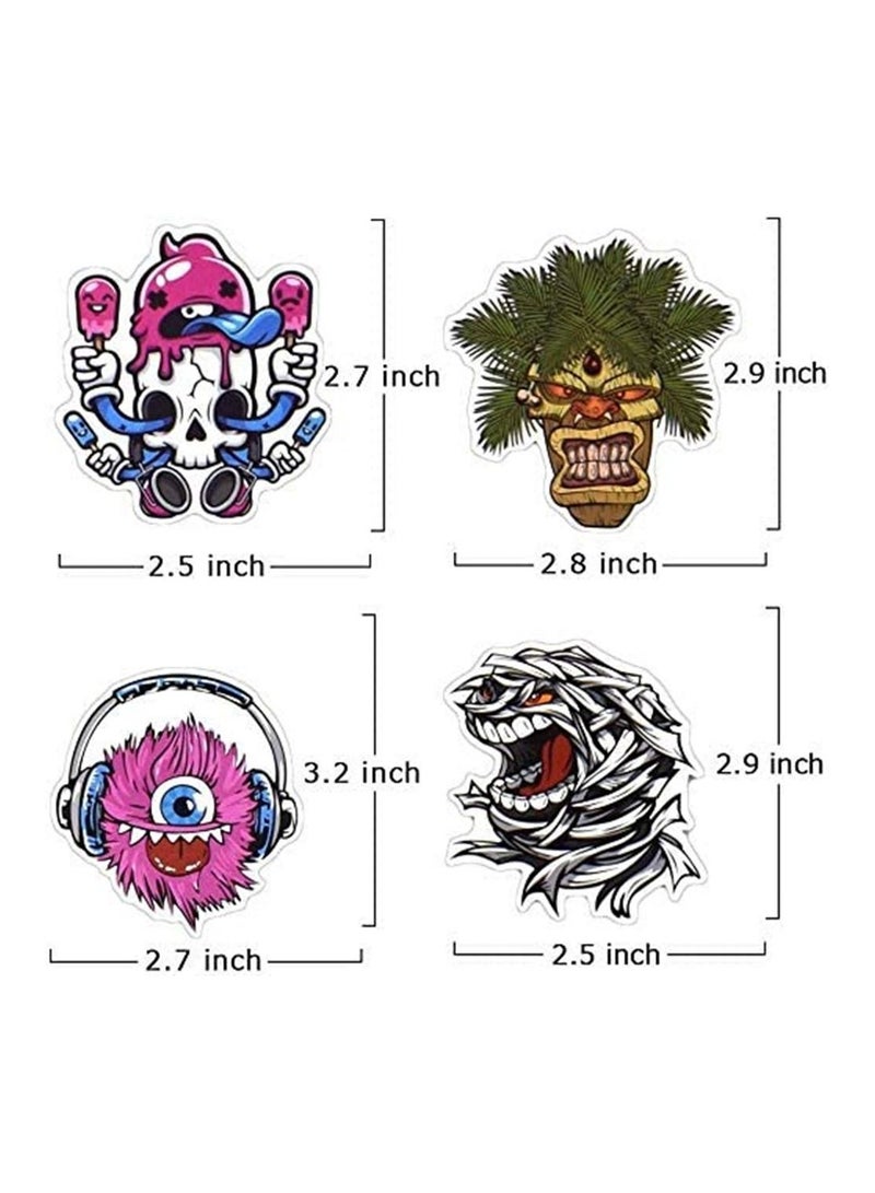 50-Piece Waterproof Vinyl Stickers Pack Decals for Laptop iPad Car Luggages Water Bottle Helmet Horror - Image 5