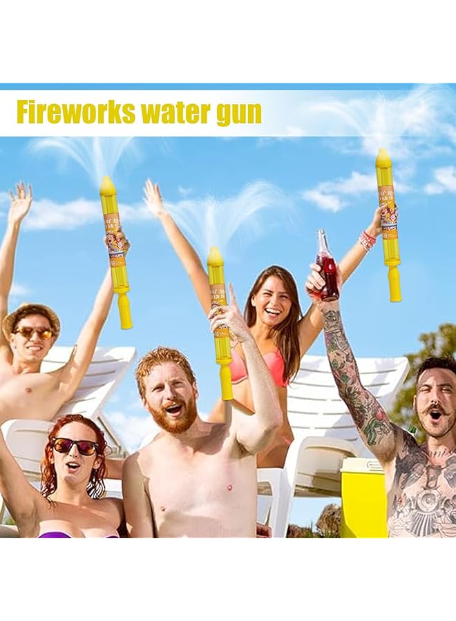 إكسفور مسدسات الماء قابلة لإعادة الاستخدام، ألعاب نقع الماء لحمام السباحة والشاطئ والحفلات الصيفية في الهواء الطلق، ألعاب قتالية مائية للأطفال الأولاد والبنات (قطعتان) - Image 2