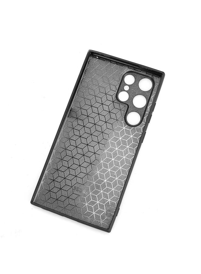 اس-توب جراب خلفي من الجلد لهاتف Samsung Galaxy S24 Ultra 5G مع سوار معصم - Image 3