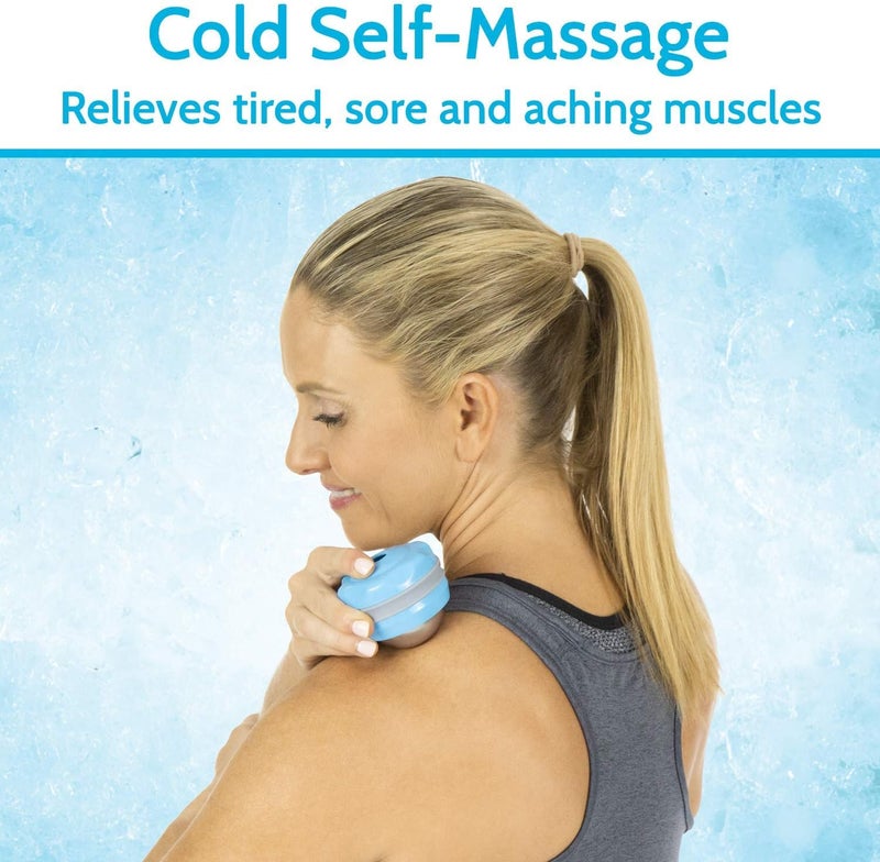 Arctic Flex Cold Massage Roller Ball 2 Pack  Cryoball Massage Hand Ice Ball  Sore Muscle Cold Therapy  Deep Tissue Depuffer Pain Relief  Jaw Eye Ice Depuffing Tool for Migraine Injury Foot - Image 2