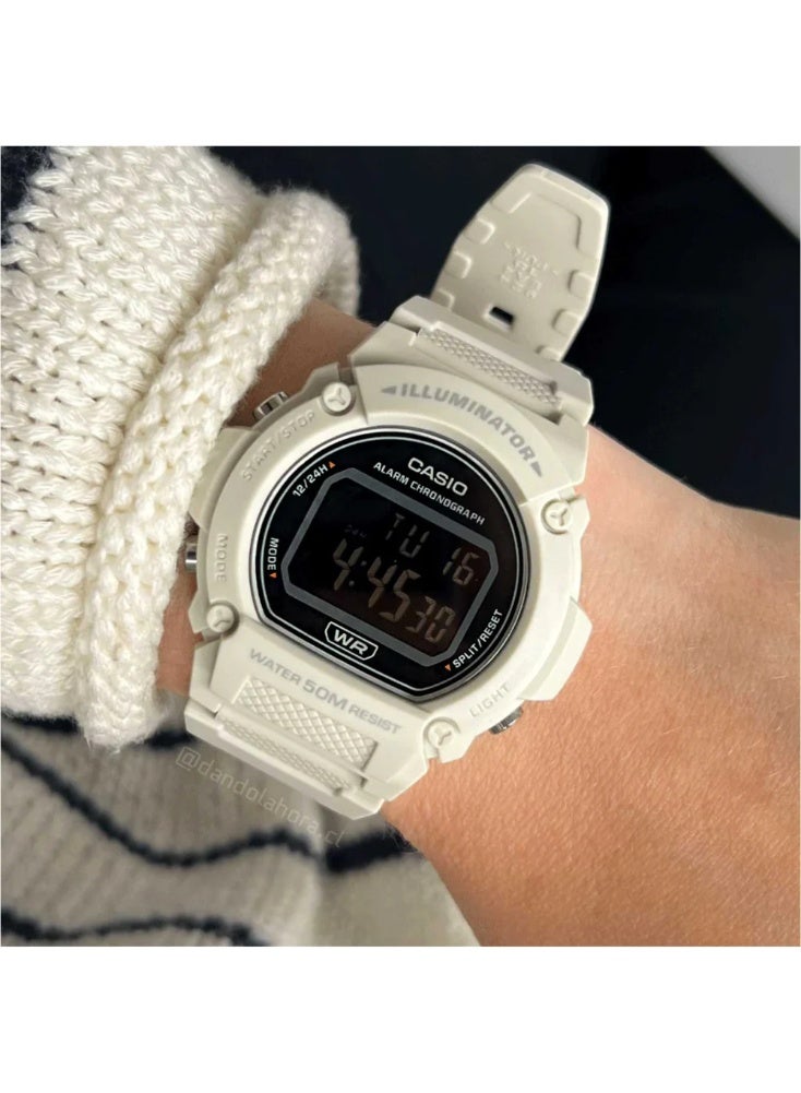 CASIO Digital Men's Watch - W-219HC-8BVDF - Image 2