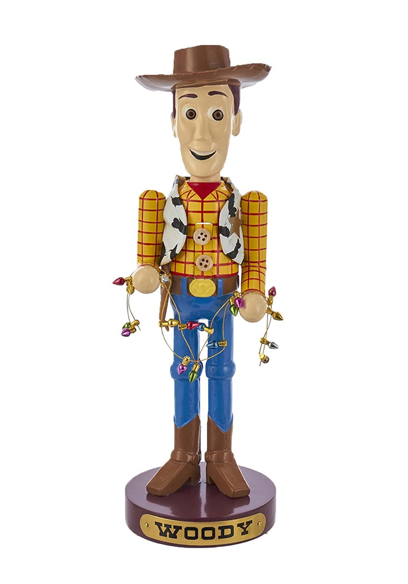 Disney Kurt Adler Disney Toy Story Woody Nutcracker, 11-inch Height, Multicolor, Wood - Image 5