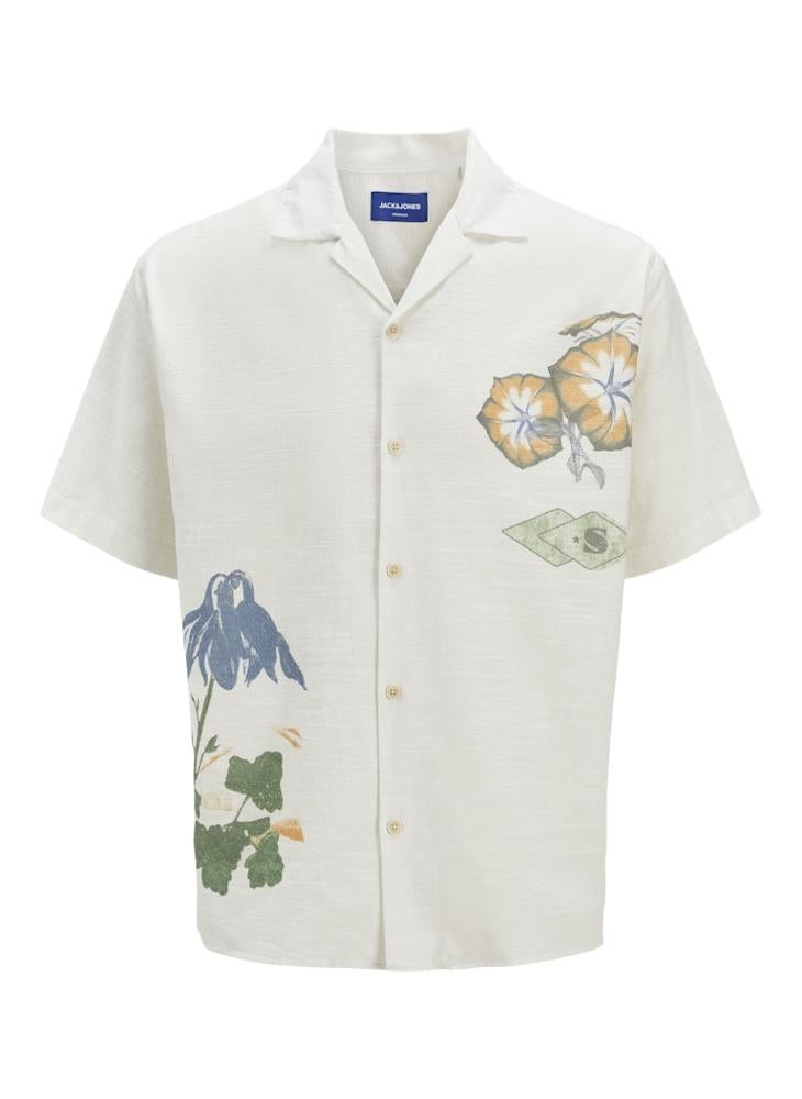 JACK & JONES - Jorluke Retiro Printed Relaxed Fit Shirt - Image 1