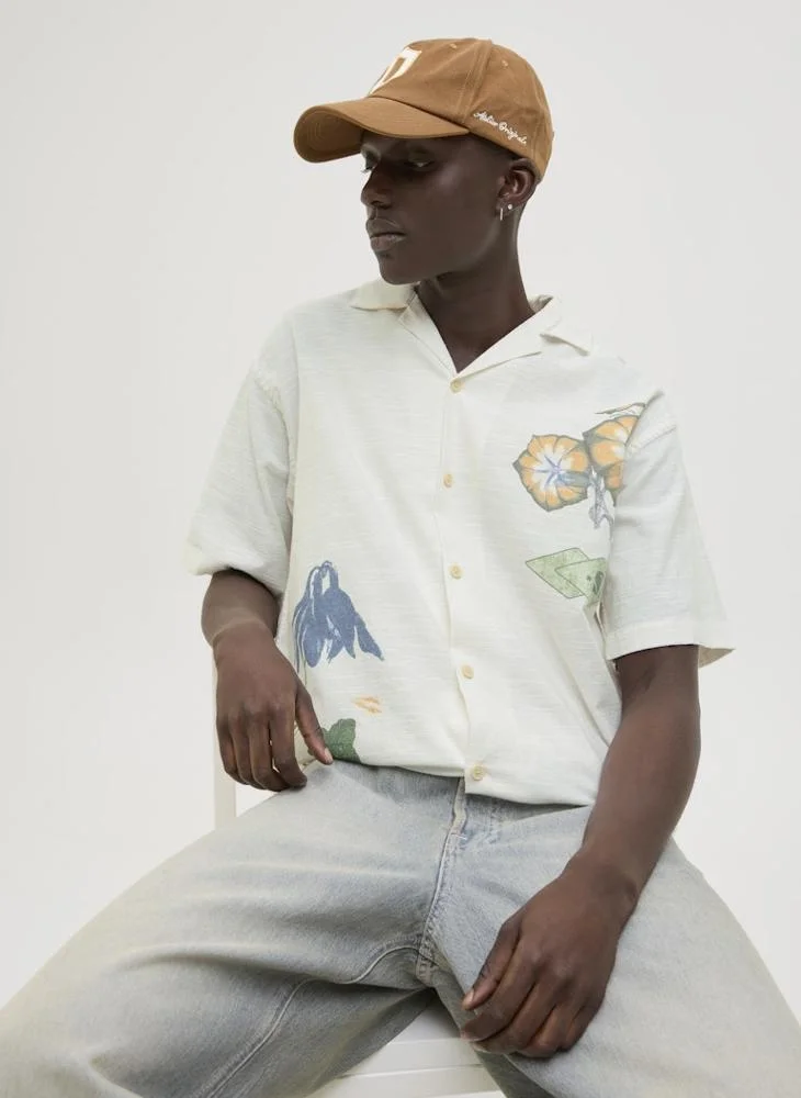 جاك اند جونز Jorluke Retiro Printed Relaxed Fit Shirt