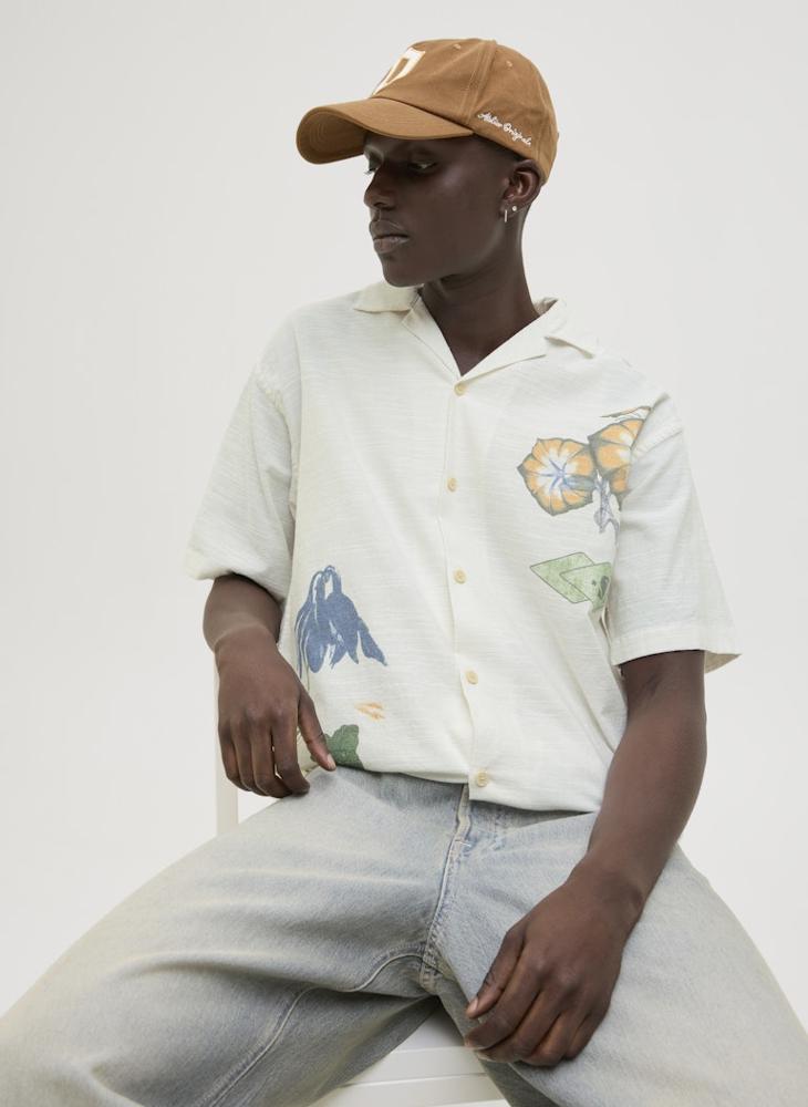 JACK & JONES - Jorluke Retiro Printed Relaxed Fit Shirt - Image 1