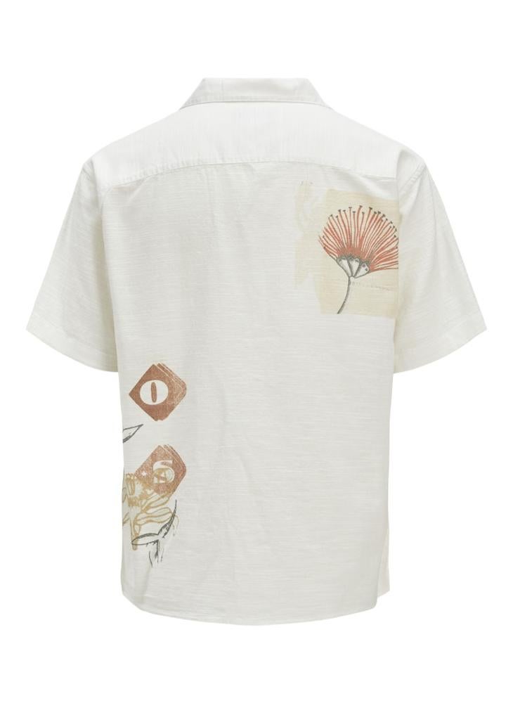 JACK & JONES - Jorluke Retiro Printed Relaxed Fit Shirt - Image 1