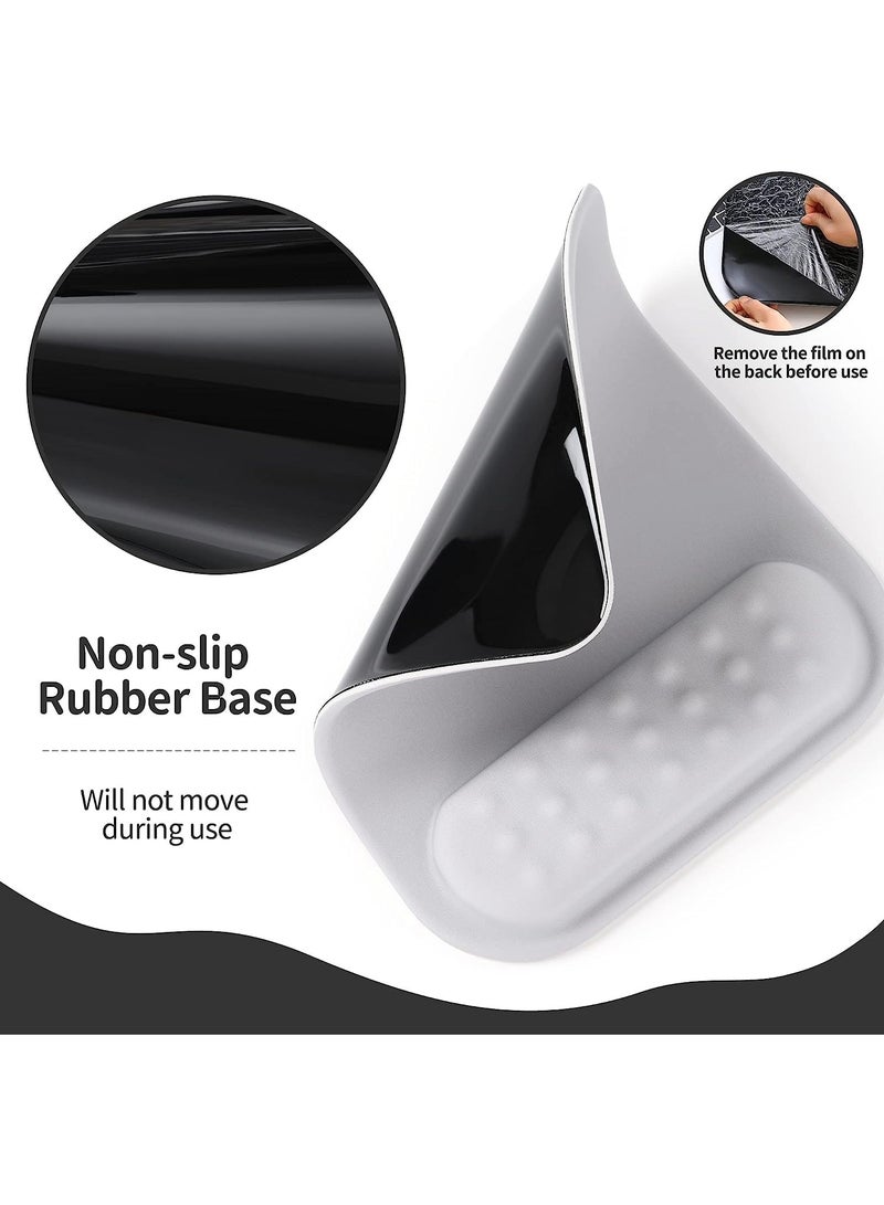 Captaintech Mouse Pad Wrist Rest,Memory Foam Mousepad, Ergonomic Wrist Rest Support, with Non-Slip Base for Computer, Gaming, Office, for Easy Typing, Pain Relief - Image 5
