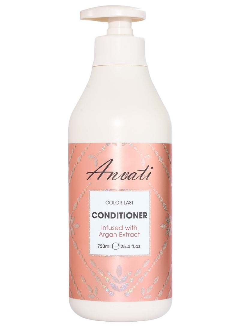 Anvati Color Last Argan Hair Conditioner for Colored Treated Hair – Conditioner for Smoothness, Preserved Bleached,Growth and Silky Hairs – 750ml - Image 1