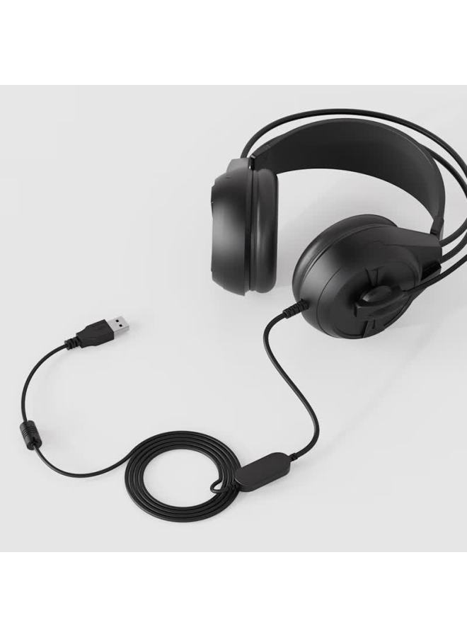 Somic D98 Over-ear Headphones Computer Office Education Learning Online Course Training Headset Student English Exam Special Headphones Black - Image 2