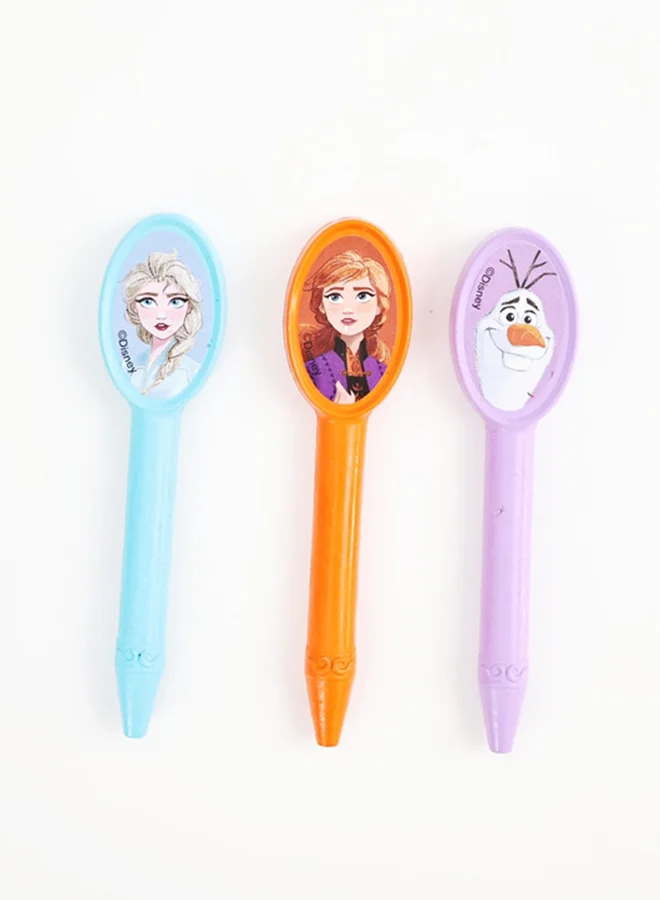 Disney FROZEN ACTIVITY BOOK AND SHAPED CRAYONS