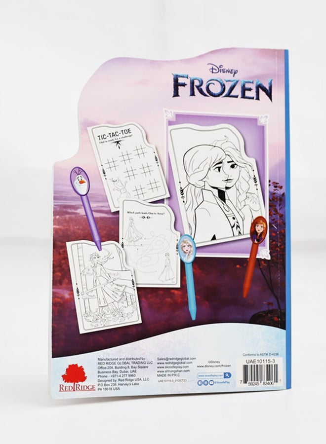 Disney FROZEN ACTIVITY BOOK AND SHAPED CRAYONS - Image 2