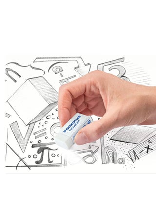 7-Piece Rasoplast Medium Size Pencil Eraser - view 3