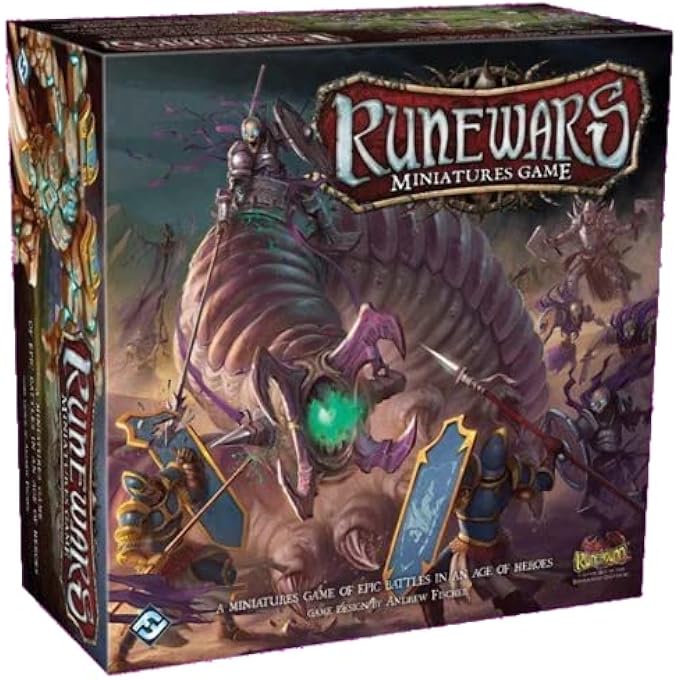 Runewars Minis Core Set Board  Card