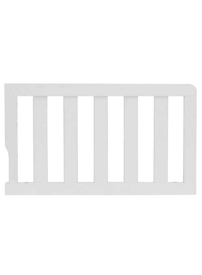 Dream On Me Dream On Me Convertible Crib Toddler Guard Rail in White, Compatible with Select Cribs, Crib to Toddler Bed Conversion, Easily Attachable (21.25L x 1.2W x 12.25H)  - Image 1