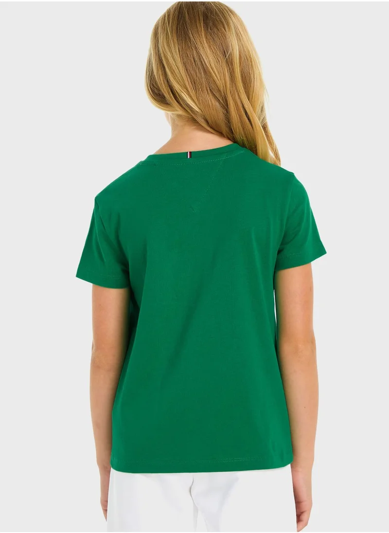 TOMMY HILFIGER Youth Logo T-Shirt