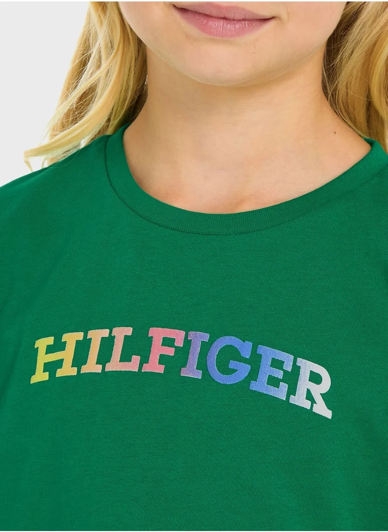 TOMMY HILFIGER Youth Logo T-Shirt