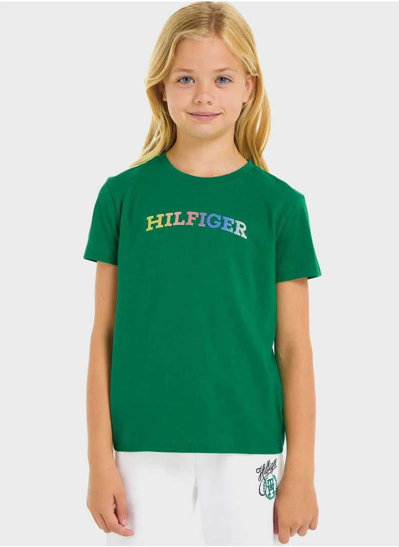 TOMMY HILFIGER Youth Logo T-Shirt