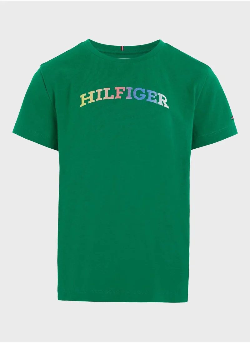 TOMMY HILFIGER Youth Logo T-Shirt