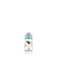 Sigg - Aluminium Kids Water Bottle - Miracle Jungle Friend - With Straw - Leakproof - Lightweight - Bpa Free - Scratch & Break Resistant - School & Sports - Light Green - 0.35L  - Image 1