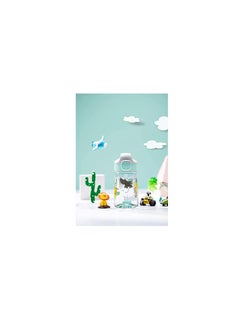 Sigg - Aluminium Kids Water Bottle - Miracle Jungle Friend - With Straw - Leakproof - Lightweight - Bpa Free - Scratch & Break Resistant - School & Sports - Light Green - 0.35L  - Image 2