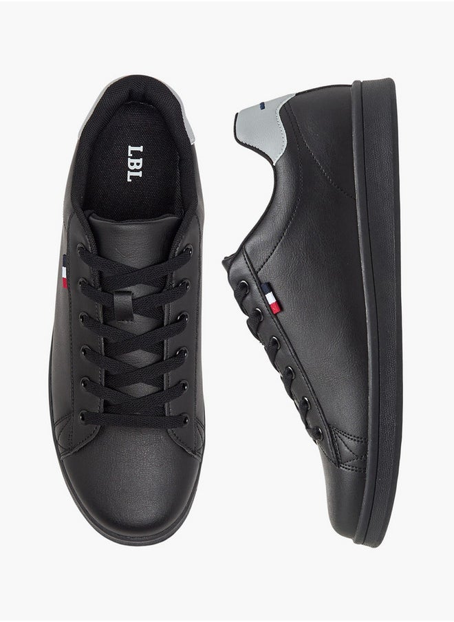 LBL by Shoexpress Men's Panelled Lace-Up Sneakers  - Image 1